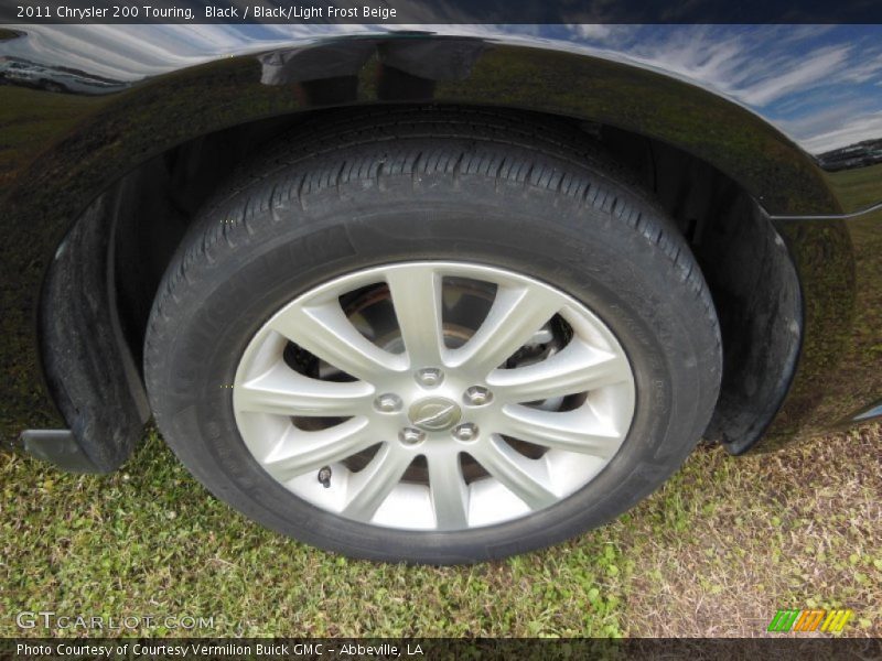 Black / Black/Light Frost Beige 2011 Chrysler 200 Touring