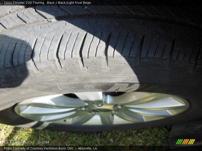 Black / Black/Light Frost Beige 2011 Chrysler 200 Touring