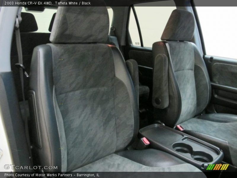 Taffeta White / Black 2003 Honda CR-V EX 4WD