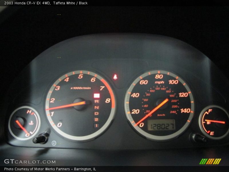  2003 CR-V EX 4WD EX 4WD Gauges