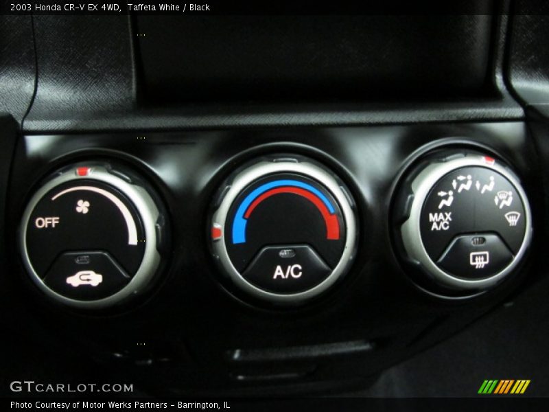 Controls of 2003 CR-V EX 4WD