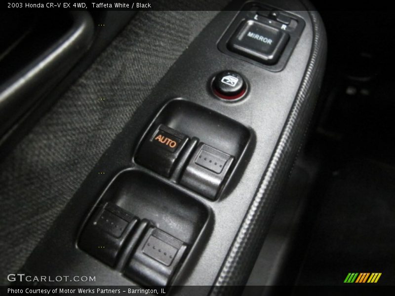 Taffeta White / Black 2003 Honda CR-V EX 4WD