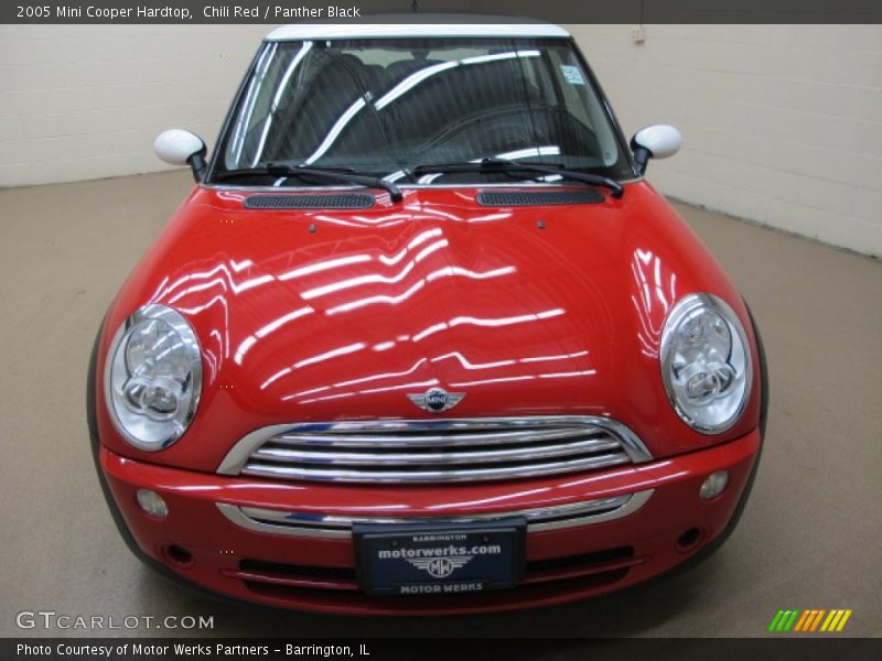 Chili Red / Panther Black 2005 Mini Cooper Hardtop