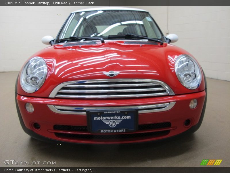 Chili Red / Panther Black 2005 Mini Cooper Hardtop