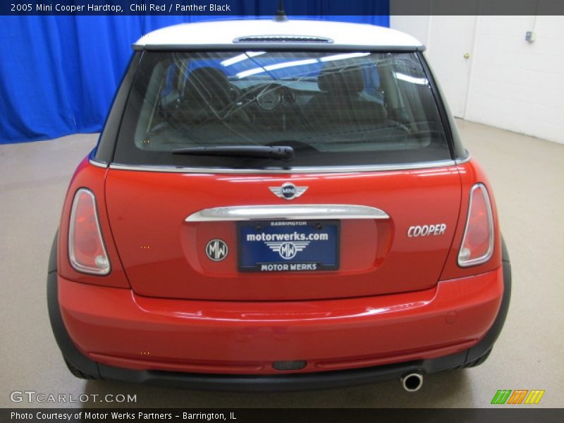 Chili Red / Panther Black 2005 Mini Cooper Hardtop