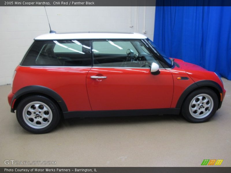 Chili Red / Panther Black 2005 Mini Cooper Hardtop