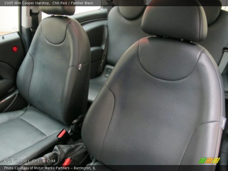 Chili Red / Panther Black 2005 Mini Cooper Hardtop