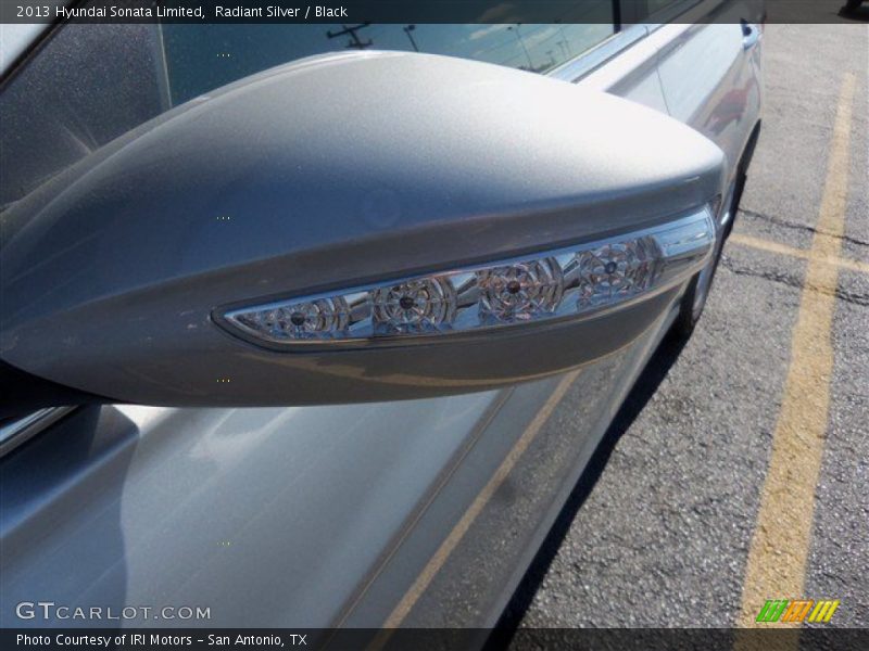 Radiant Silver / Black 2013 Hyundai Sonata Limited