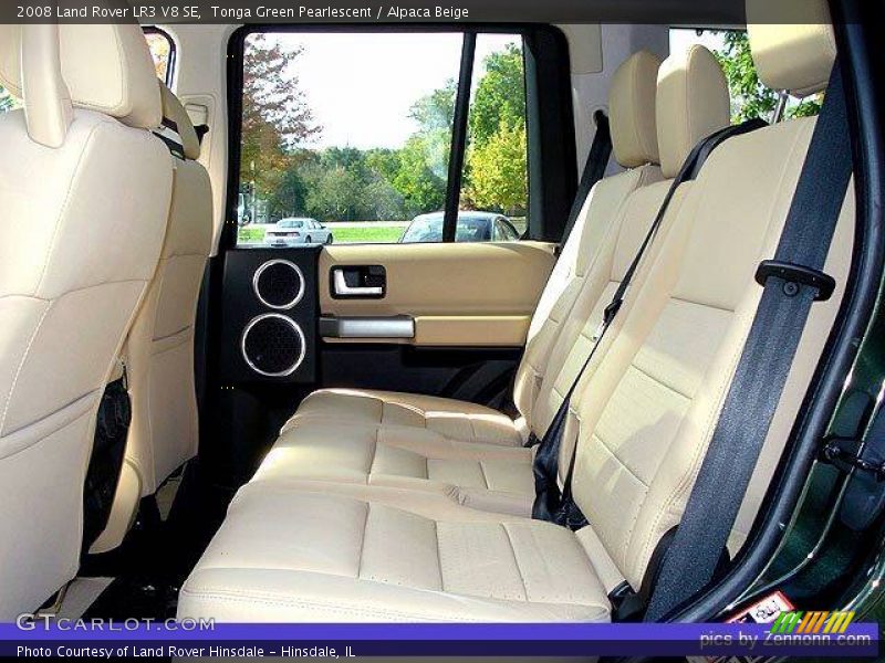 Tonga Green Pearlescent / Alpaca Beige 2008 Land Rover LR3 V8 SE