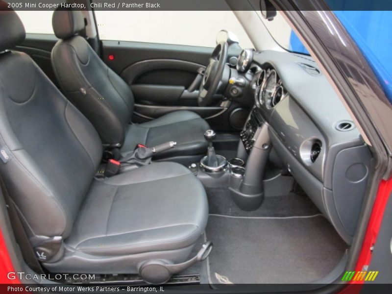 Chili Red / Panther Black 2005 Mini Cooper Hardtop