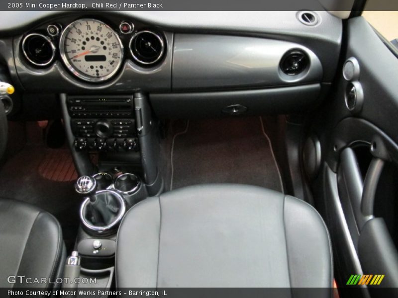 Chili Red / Panther Black 2005 Mini Cooper Hardtop