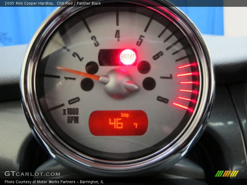 Chili Red / Panther Black 2005 Mini Cooper Hardtop