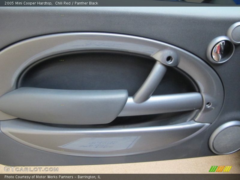 Chili Red / Panther Black 2005 Mini Cooper Hardtop
