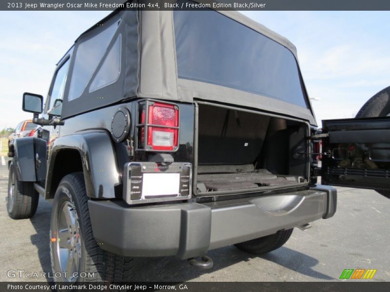 Black / Freedom Edition Black/Silver 2013 Jeep Wrangler Oscar Mike Freedom Edition 4x4