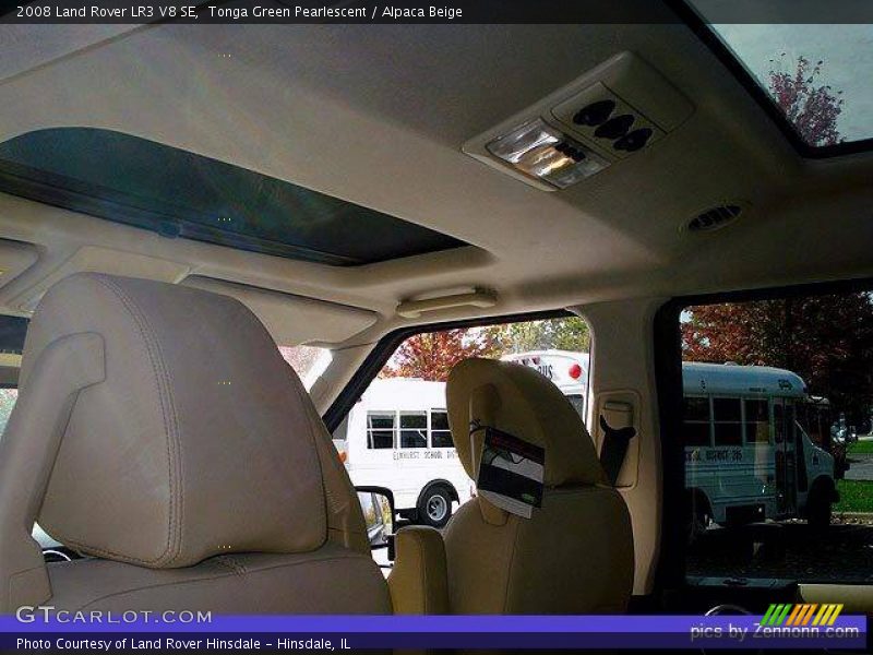 Tonga Green Pearlescent / Alpaca Beige 2008 Land Rover LR3 V8 SE