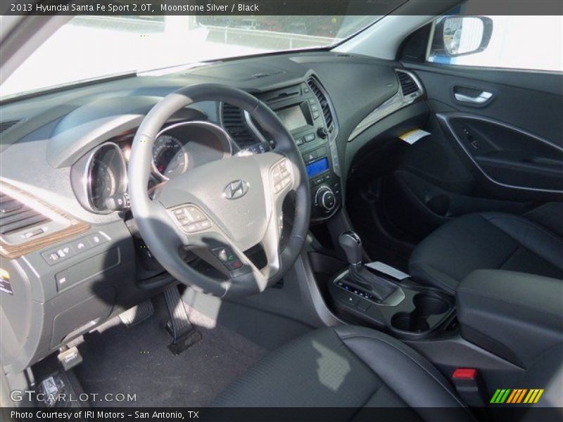 Black Interior - 2013 Santa Fe Sport 2.0T 