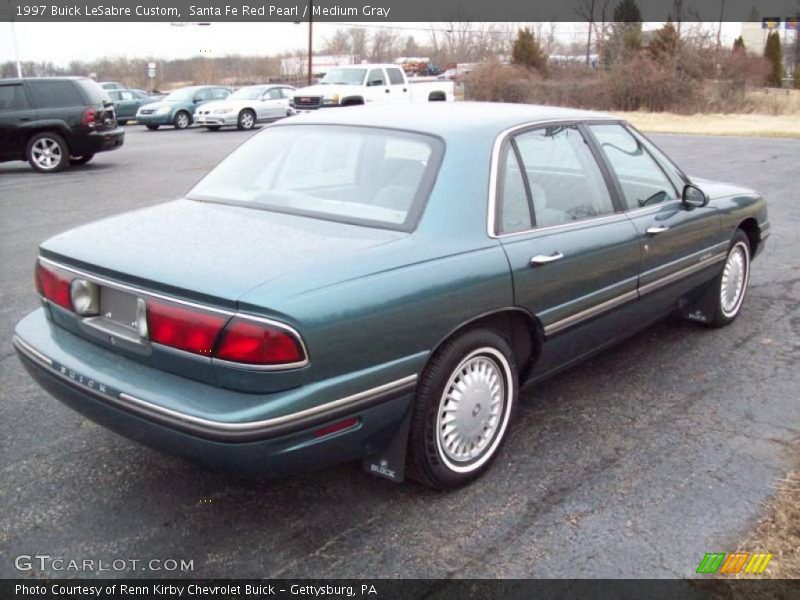 Santa Fe Red Pearl / Medium Gray 1997 Buick LeSabre Custom