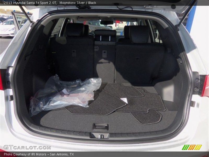 Moonstone Silver / Black 2013 Hyundai Santa Fe Sport 2.0T