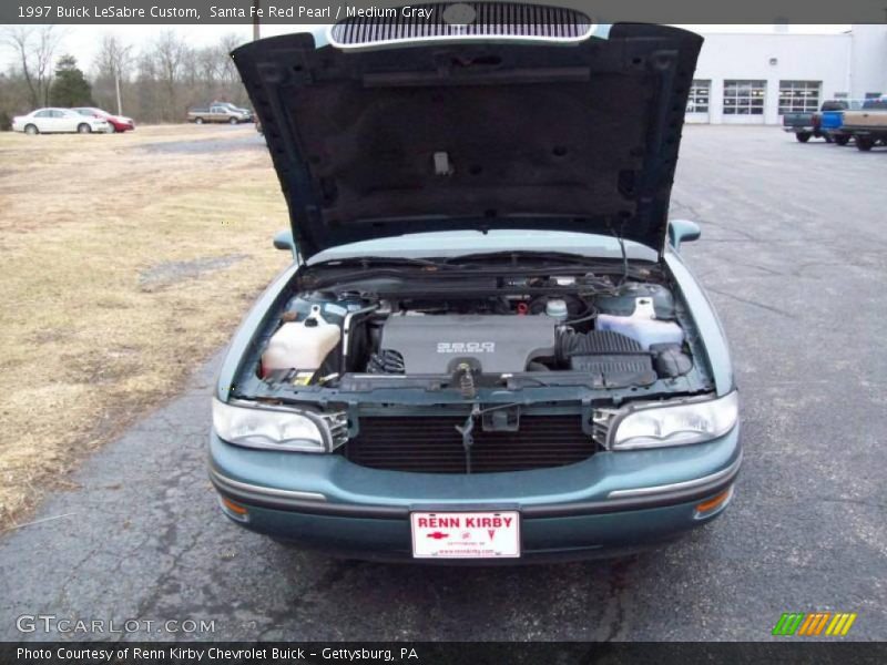 Santa Fe Red Pearl / Medium Gray 1997 Buick LeSabre Custom