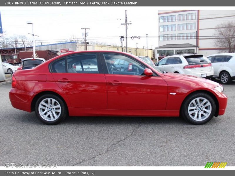  2007 3 Series 328xi Sedan Crimson Red
