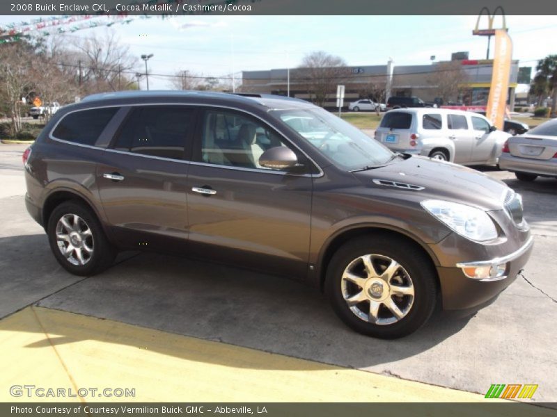 Cocoa Metallic / Cashmere/Cocoa 2008 Buick Enclave CXL