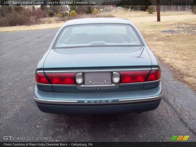 Santa Fe Red Pearl / Medium Gray 1997 Buick LeSabre Custom