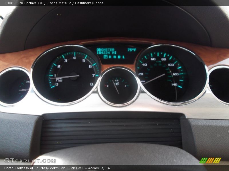 Cocoa Metallic / Cashmere/Cocoa 2008 Buick Enclave CXL