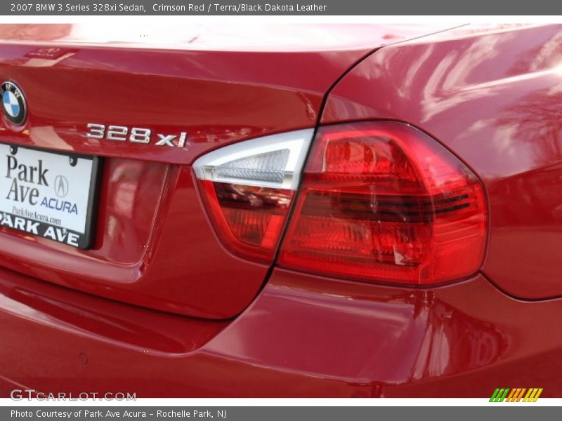 Crimson Red / Terra/Black Dakota Leather 2007 BMW 3 Series 328xi Sedan