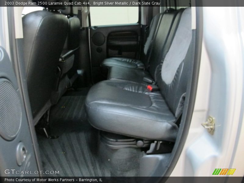 Bright Silver Metallic / Dark Slate Gray 2003 Dodge Ram 2500 Laramie Quad Cab 4x4