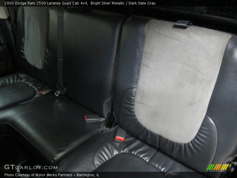 Bright Silver Metallic / Dark Slate Gray 2003 Dodge Ram 2500 Laramie Quad Cab 4x4