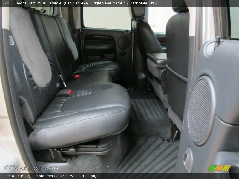 Bright Silver Metallic / Dark Slate Gray 2003 Dodge Ram 2500 Laramie Quad Cab 4x4
