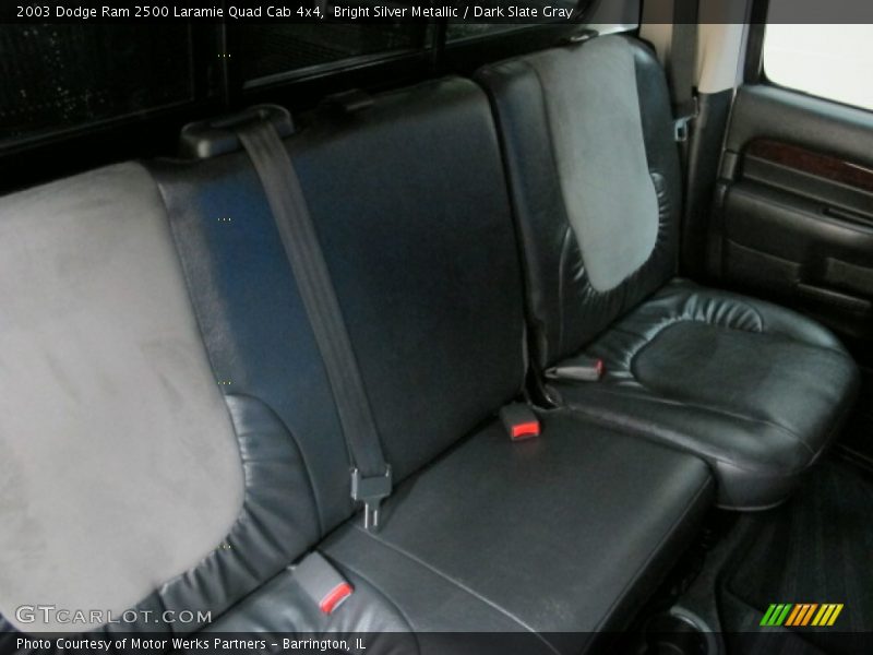 Bright Silver Metallic / Dark Slate Gray 2003 Dodge Ram 2500 Laramie Quad Cab 4x4