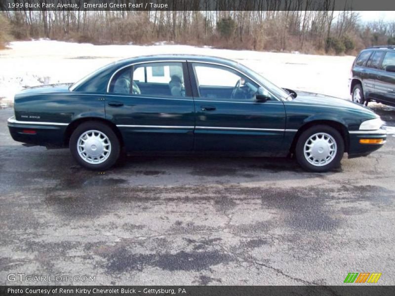 Emerald Green Pearl / Taupe 1999 Buick Park Avenue