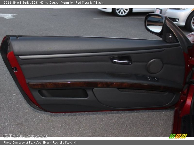Vermilion Red Metallic / Black 2012 BMW 3 Series 328i xDrive Coupe