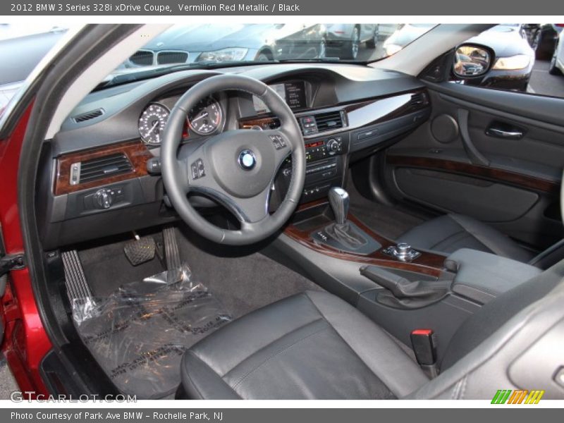Black Interior - 2012 3 Series 328i xDrive Coupe 