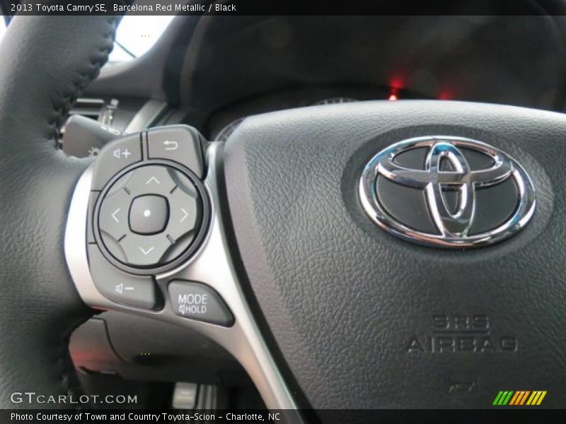 Controls of 2013 Camry SE