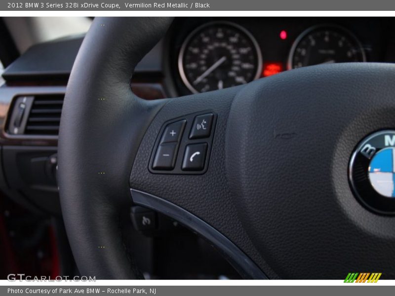 Vermilion Red Metallic / Black 2012 BMW 3 Series 328i xDrive Coupe