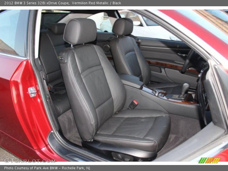 Vermilion Red Metallic / Black 2012 BMW 3 Series 328i xDrive Coupe