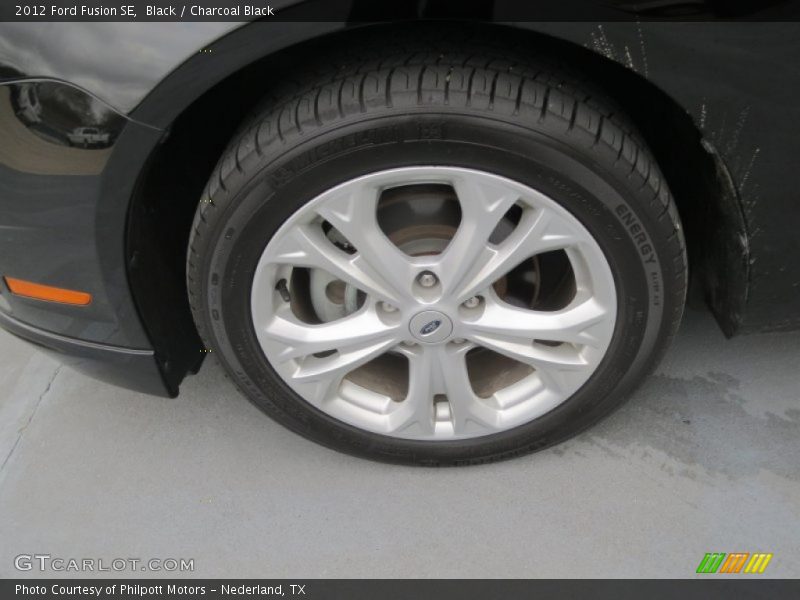 Black / Charcoal Black 2012 Ford Fusion SE
