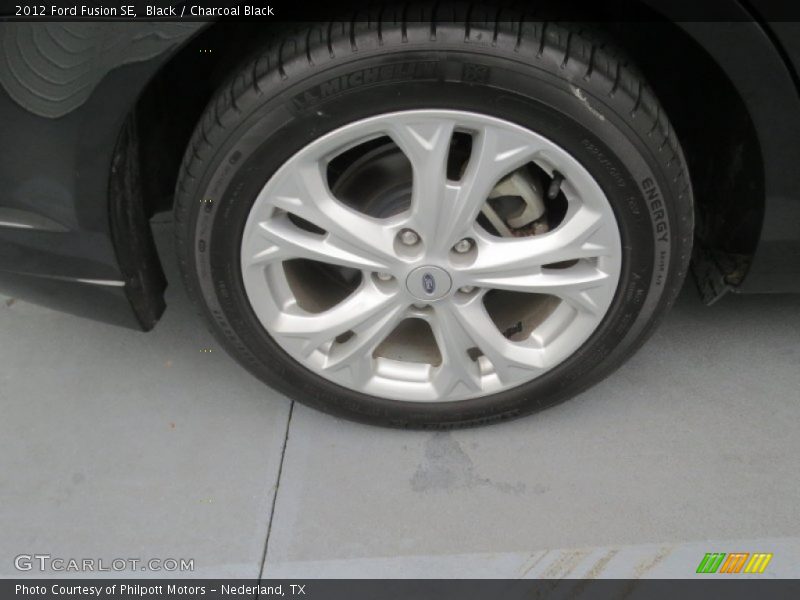 Black / Charcoal Black 2012 Ford Fusion SE