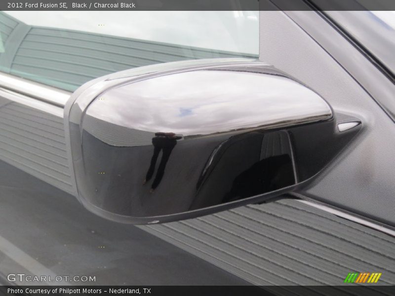 Black / Charcoal Black 2012 Ford Fusion SE