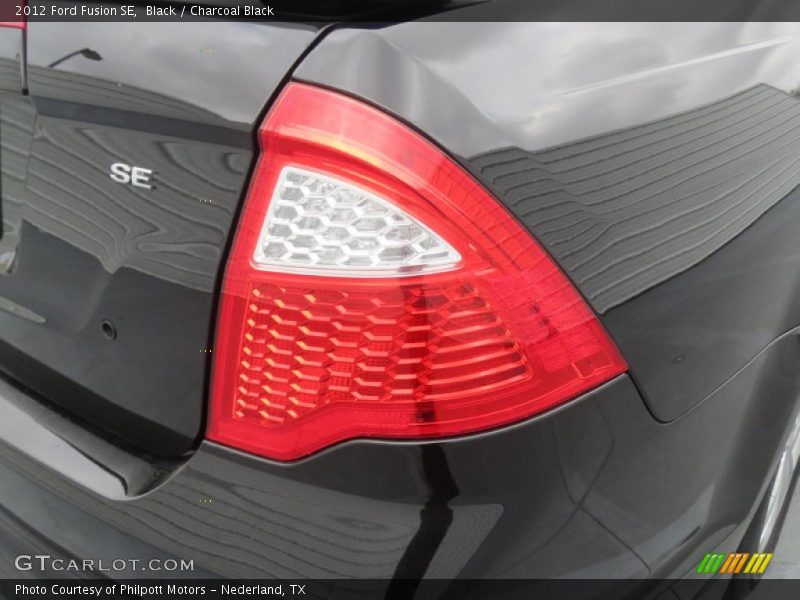 Black / Charcoal Black 2012 Ford Fusion SE