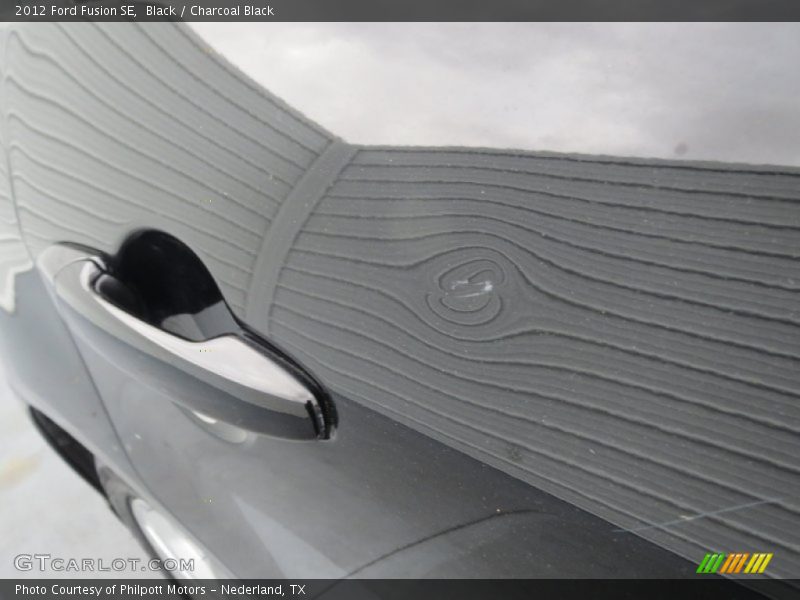 Black / Charcoal Black 2012 Ford Fusion SE