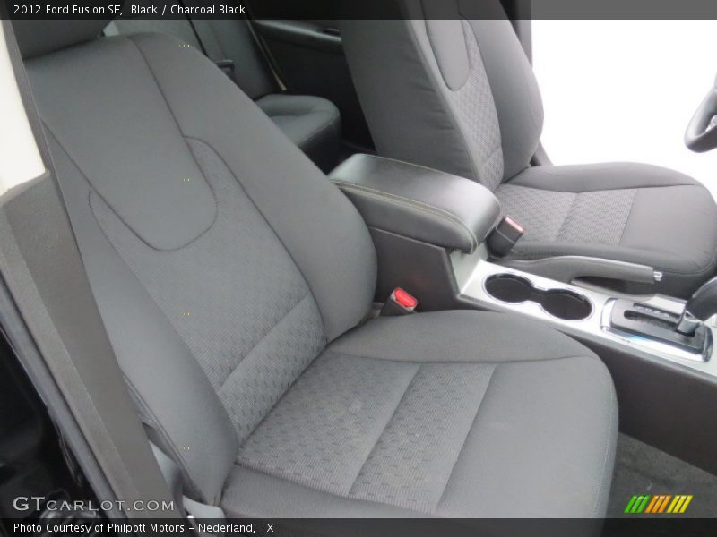 Black / Charcoal Black 2012 Ford Fusion SE