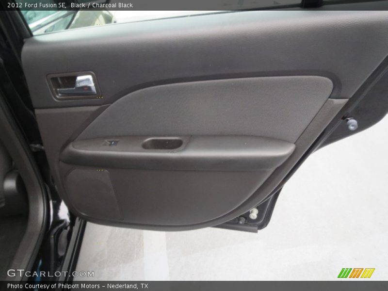 Black / Charcoal Black 2012 Ford Fusion SE