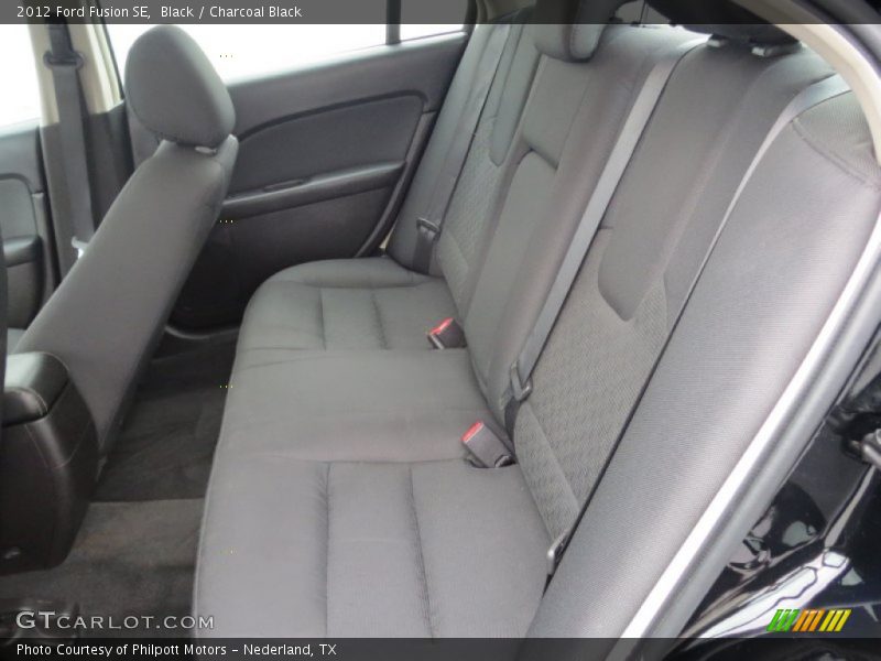 Black / Charcoal Black 2012 Ford Fusion SE