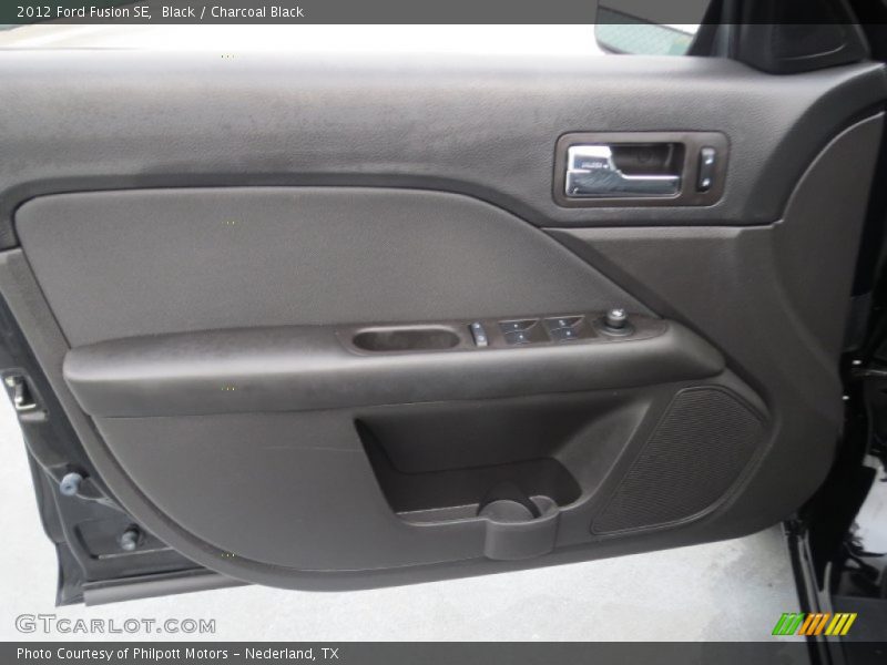 Black / Charcoal Black 2012 Ford Fusion SE