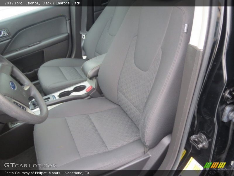 Black / Charcoal Black 2012 Ford Fusion SE