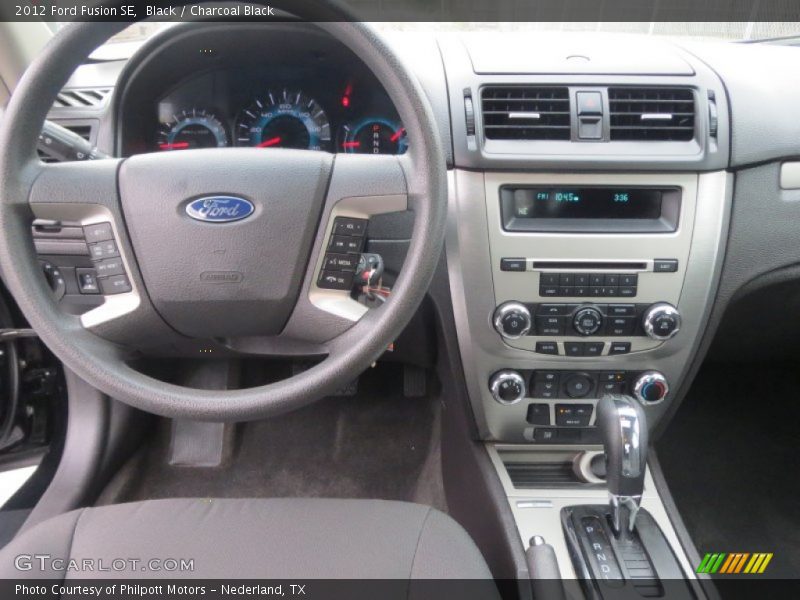 Black / Charcoal Black 2012 Ford Fusion SE