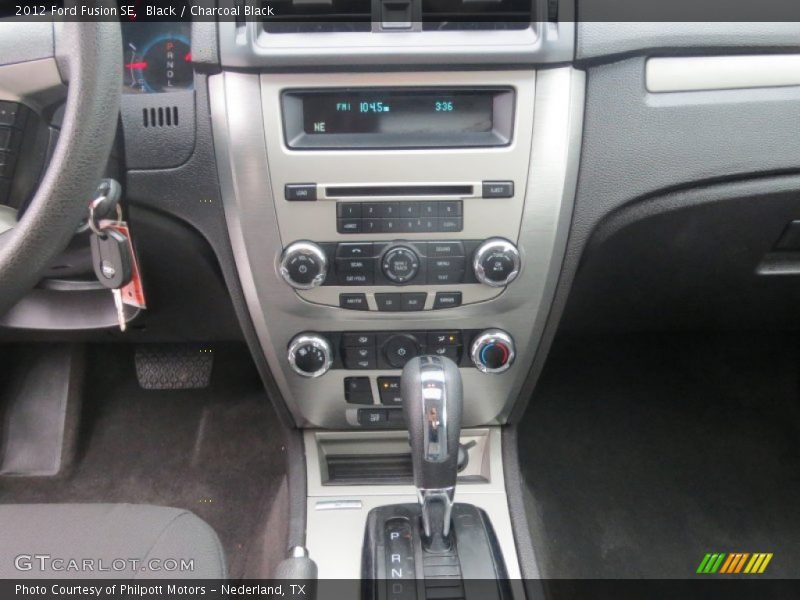 Black / Charcoal Black 2012 Ford Fusion SE